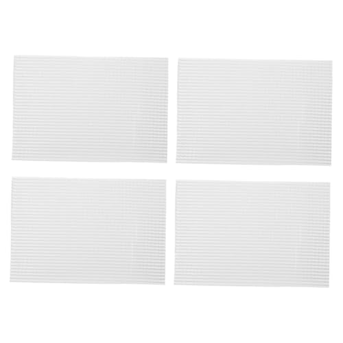 Gadpiparty 4 Stück Maßstab Realistische Puppenhaus Dachschindeln Strapazierfähige Weiße Dachplatten für DIY Modellbau Vielseitige Dachaccessoires für Sandtisch und Architekturmodelle Gadpiparty 4 Stück Maßstab Realistische Puppenhaus Dachschindeln Strapazierfähige Weiße Dachplatten für DIY Modellbau Vielseitige Dachaccessoires für Sandtisch und Architekturmodelle von Gadpiparty