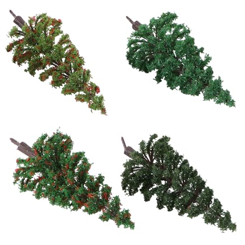 Gadpiparty 4 Stück Teiliges Mini Landschaftsbaum Modell Realistische Sandtisch Zubehör Kreative Miniatur Bäume für Diorama Einfach zu Verwenden für Landschaftsdekoration und Modellbau Gadpiparty 4 Stück Teiliges Mini Landschaftsbaum Modell Realistische Sandtisch Zubehör Kreative Miniatur Bäume für Diorama Einfach zu Verwenden für Landschaftsdekoration und Modellbau von Gadpiparty