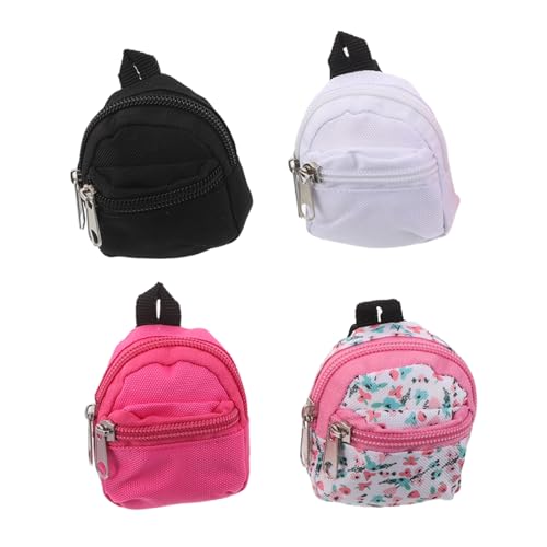 Gadpiparty 4stücke Miniatur-Rucksack Für Puppen Puppenrucksack Mit Reißverschluss Mini-Rucksack Für Puppenhäuser Mini-spielzeugrucksack Tragetasche Für Puppenzubehör Gadpiparty 4stücke Miniatur-Rucksack Für Puppen Puppenrucksack Mit Reißverschluss Mini-Rucksack Für Puppenhäuser Mini-spielzeugrucksack Tragetasche Für Puppenzubehör von Gadpiparty