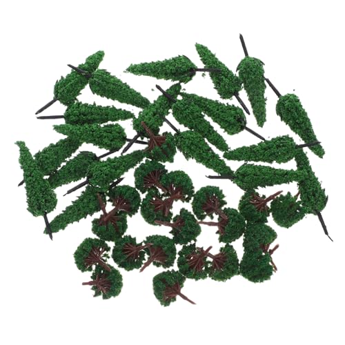 Gadpiparty 40 Stück Modellbaum Miniatur Bäume Kunststoff Realistische Landschaft für Modelleisenbahn Diorama Basteln Puppenhaus Sandtisch Dekoration Gadpiparty 40 Stück Modellbaum Miniatur Bäume Kunststoff Realistische Landschaft für Modelleisenbahn Diorama Basteln Puppenhaus Sandtisch Dekoration von Gadpiparty