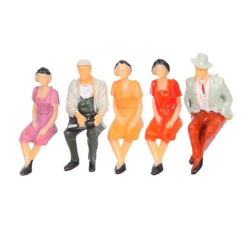 Gadpiparty 5 Stück Maßstab Farbige Sitzende Puppen für Puppenhaus Diorama und Sandtisch Detailreich Gefertigte Figuren für Bastler und Sammler Gadpiparty 5 Stück Maßstab Farbige Sitzende Puppen für Puppenhaus Diorama und Sandtisch Detailreich Gefertigte Figuren für Bastler und Sammler von Gadpiparty