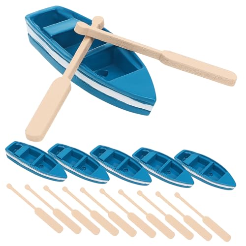 Gadpiparty 6 Stück Nautisches Ornament Zimmer Boot Figur Miniaturen Nautische Wohndekorationen Boote Modelle Szene Boot Handwerk Bootsdekor Klein Küsten Ruderboot Blau Strand Holz Gadpiparty 6 Stück Nautisches Ornament Zimmer Boot Figur Miniaturen Nautische Wohndekorationen Boote Modelle Szene Boot Handwerk Bootsdekor Klein Küsten Ruderboot Blau Strand Holz von Gadpiparty
