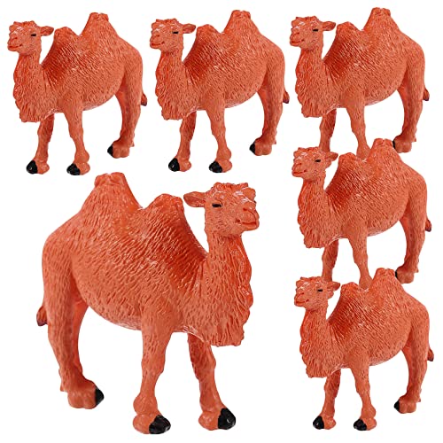 Gadpiparty 6Er-Pack Kamelfiguren Miniatur-Kamelmodell Mini-Tiermodelle Tierwelt Baktrisches Kamel Spielzeug Für Tisch Schreibtisch Tortenaufsatz Statue Heimdekoration Gadpiparty 6Er-Pack Kamelfiguren Miniatur-Kamelmodell Mini-Tiermodelle Tierwelt Baktrisches Kamel Spielzeug Für Tisch Schreibtisch Tortenaufsatz Statue Heimdekoration von Gadpiparty