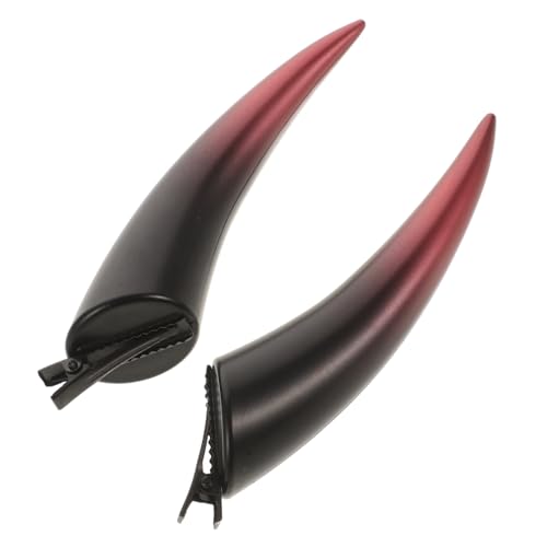 Gadpiparty Gothic Teufelshorn Haarklammern Halloween Haarclips für Frauen Dekorative Leichte Alligator Clips Vielseitig als Haar und Kostümzubehör für Fasching und Cosplay Gadpiparty Gothic Teufelshorn Haarklammern Halloween Haarclips für Frauen Dekorative Leichte Alligator Clips Vielseitig als Haar und Kostümzubehör für Fasching und Cosplay von Gadpiparty