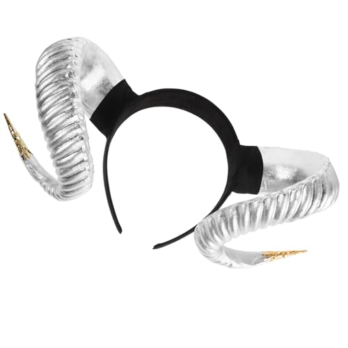 Gadpiparty Hörner Stirnband - Dämonenhörner Haarband - Teufel Haarband für Frauen Renaissance Zubehör - Halloween Party Cosplay Foto Requisite Gadpiparty Hörner Stirnband - Dämonenhörner Haarband - Teufel Haarband für Frauen Renaissance Zubehör - Halloween Party Cosplay Foto Requisite von Gadpiparty