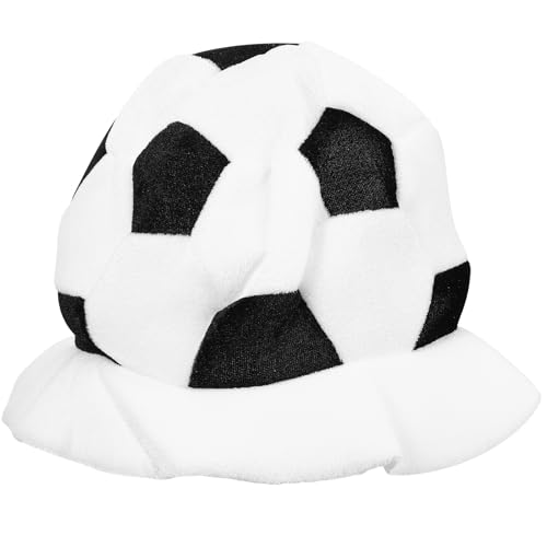 Gadpiparty Neuheit Kappe Fußball Plüsch Kostüm Hut Fußball Dress up Lustige Sport Kopfbedeckung Personalisierte Fußball Geschenk Für Wettbewerb Jubeln Party Hüte von Gadpiparty