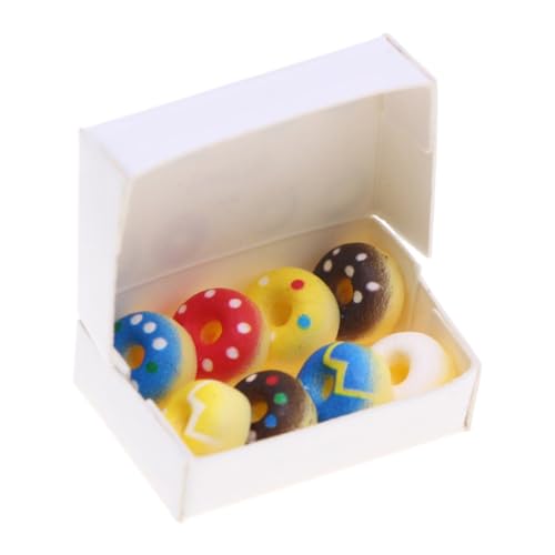 Gadpiparty Puppenhaus-Essen Miniatur-Donuts Winzigen Dessert-Modellen Für Rollenspiel-küchendekor DIY-mini-Haus-spielsets Mikrolandschaften Und Kochspielspielzeug Gadpiparty Puppenhaus-Essen Miniatur-Donuts Winzigen Dessert-Modellen Für Rollenspiel-küchendekor DIY-mini-Haus-spielsets Mikrolandschaften Und Kochspielspielzeug von Gadpiparty