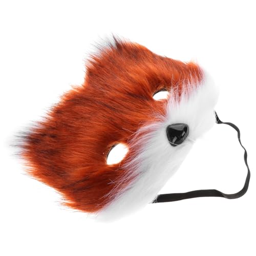 Gadpiparty Therian-Maske Fuchs-Wolf-Maske Halloween-Maske Künstliche Fuchs-Maske Für Mädchen Frauen Halloween-Party Kostümzubehör – von Gadpiparty