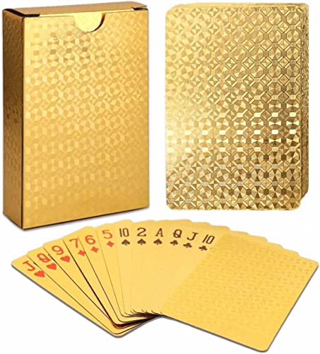 Gaibloom 55 Stück Gold Karten, Vstar Vmax Goldfolienkarten mit Deck Box, Vergoldete Karte Einschließlich Verschiedener Seltener Folienkarten, V Sortierte Karten von Gaibloom