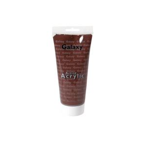 Galaxy Artist Acrylfarbe/Künstlerfarbe Dunkelbraun 200ml von Galaxy Artist