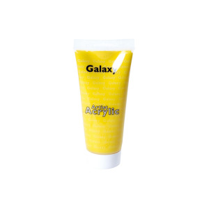 Galaxy Artist Acrylfarbe/Künstlerfarbe Gelb 200ml von Galaxy Artist