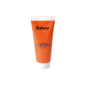 Galaxy Artist Acrylfarbe/Künstlerfarbe Orange 200ml von Galaxy Artist