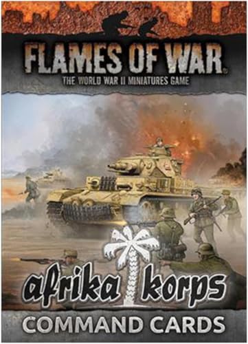 Flames of War - Afrika Korps Command Cards (FW242C) von Gale Force Nine