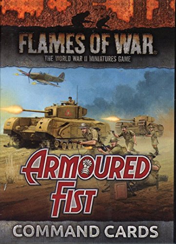 Flames of War - Mid War: British: Armoured Fist Command Cards (FW245C) von Gale Force Nine