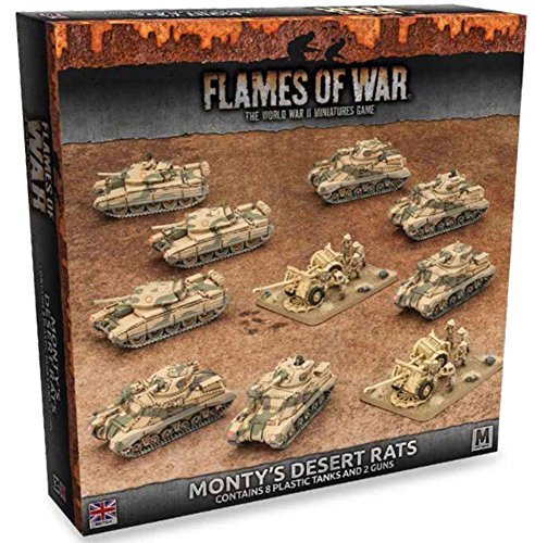 Flames of War - Monty's Desert Rats British (BRAB09) von Gale Force Nine