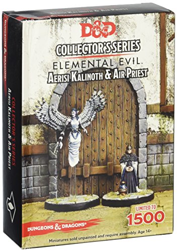 Gale Force Nine 71043 - Temple of Elemental Evil: Aerisi Kalinoth & Priest (2Figur.) von Gale Force Nine