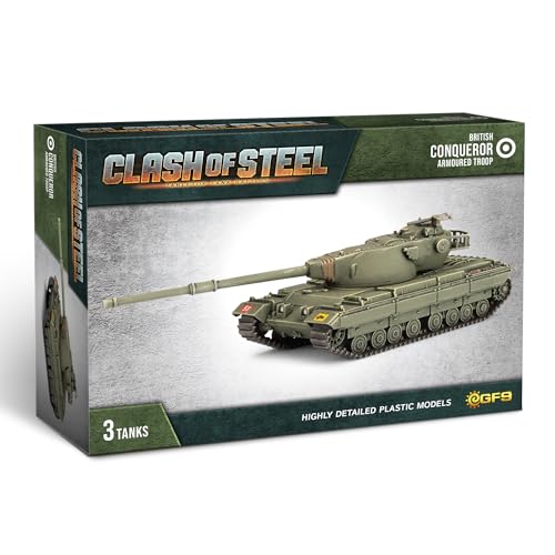 Gale Force Nine - Clash of Steel - Conqueror Heavy Tank Troop von Gale Force Nine