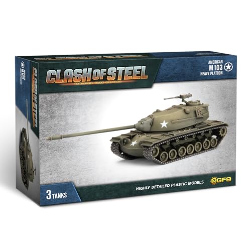 Gale Force Nine - Clash of Steel - M103 Heavy Tank Platoon von Gale Force Nine