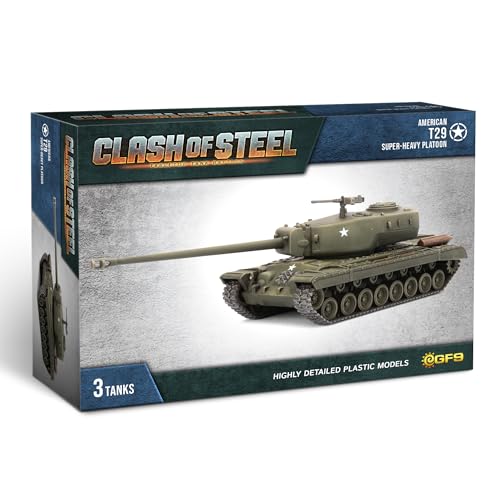 Gale Force Nine - Clash of Steel - T29 Super Heavy Tank Platoon von Gale Force Nine