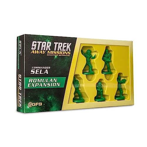 Gale Force Nine GF9STA002 Star Trek Away Missions: Commander Sela Romulan Expansion Kommandant Brettspiele, Small von Gale Force Nine