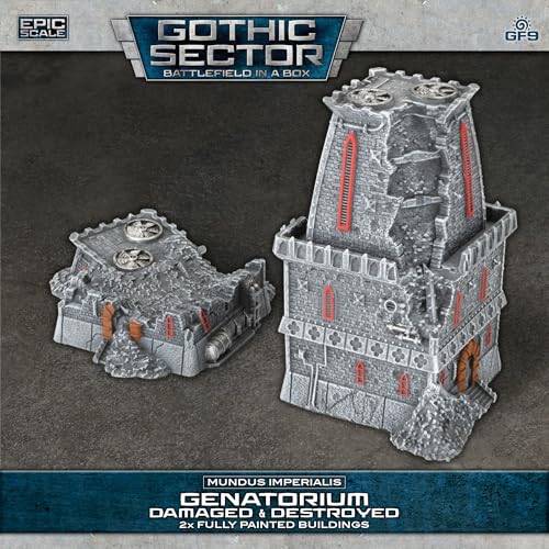 Gale Force Nine - Mundus Imperialis - Genatorium (beschädigt & zerstört) von Gale Force Nine