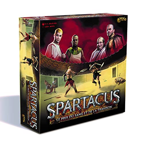 Gale Force Nine Spartacus - Der Preis für Blut und Verrat: Strategiespiel für 4 Spieler ab 14 Jahren von Gale Force Nine