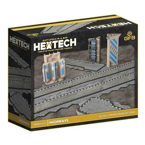 Hextech-Schlachtfeld in Einer Box: Trinity City Highways von Gale Force Nine