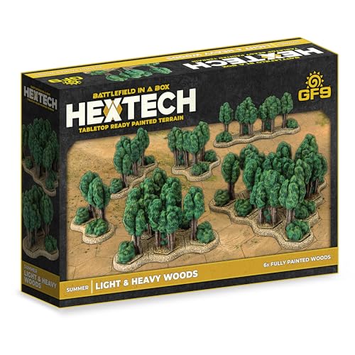 Hextech Summer Light & Heavy Woods (x6 Green) von Gale Force Nine