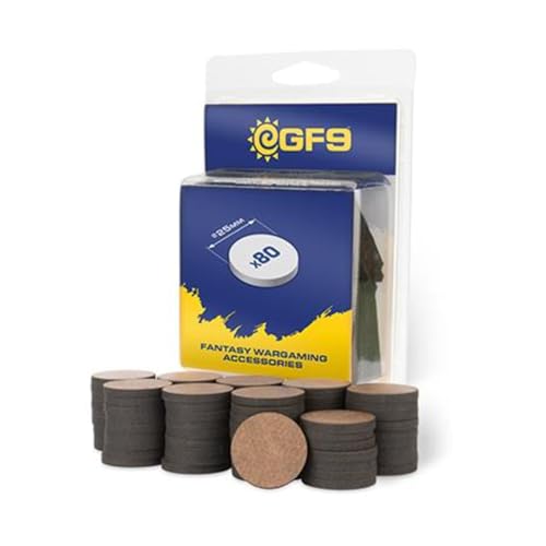 Round MDF Bases 25mm (80) von Gale Force Nine