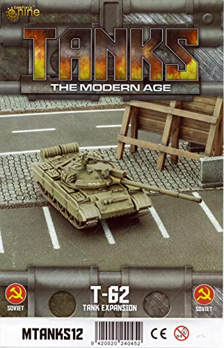 TANKS The Modern Age - Soviet T-62/T-62M Tank Expansion von Gale Force Nine