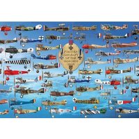 Fighter Aircraft of World War I: 1000 Piece Jigsaw Puzzle von Galileo Publishers