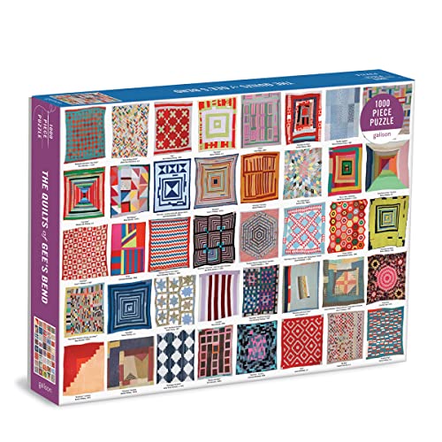 Galison 9780735369665 Quilts of Gee's Bend 1000 Piece Puzzle von Galison