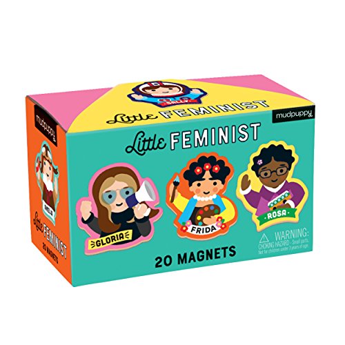 Little Feminist Box of Magnets von MudPuppy