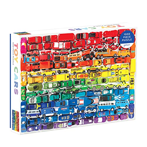 Abrams Rainbow Toy Cars 1000 pc Puzzle, 735360154 von Galison