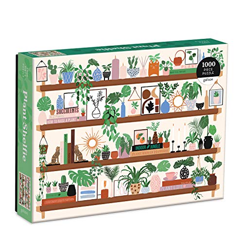 Plant Shelfie 1000 Piece Puzzle, Weiß von Galison