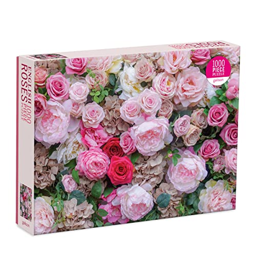 Abrams and Chronicle 9780735367265 English Roses 1000 Piece Puzzle von Galison