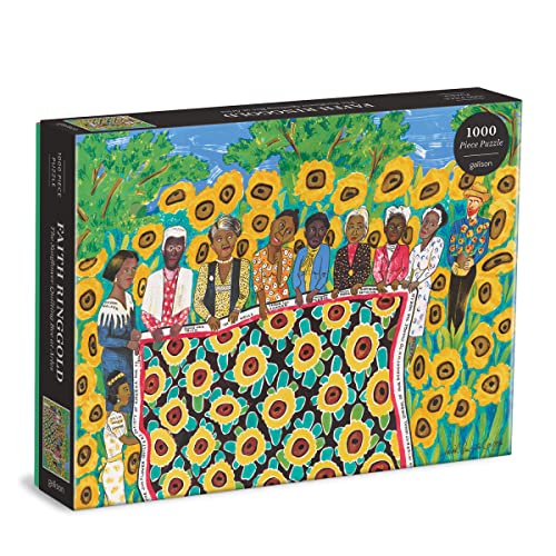 Galison 9780735370067 Faith Ringgold The Sunflower Quilting Bee at Arles 1000 Piece Puzzle von Galison