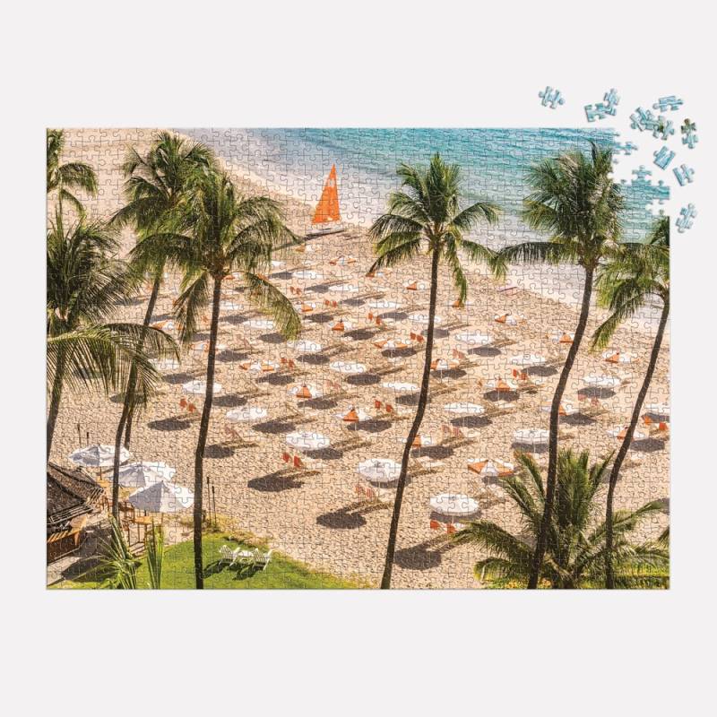 Galison Der Beach Club ? 1000-teiliges Puzzle 1000 Teile Puzzle Galison-37626 von Galison