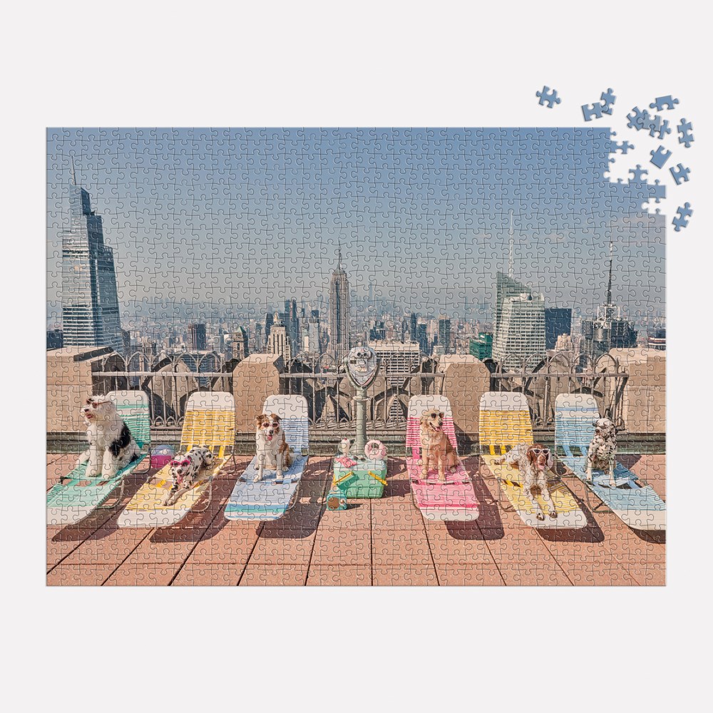 Galison Die Hunde von New York City ? 1000-teiliges Puzzle 1000 Teile Puzzle Galison-37627 von Galison