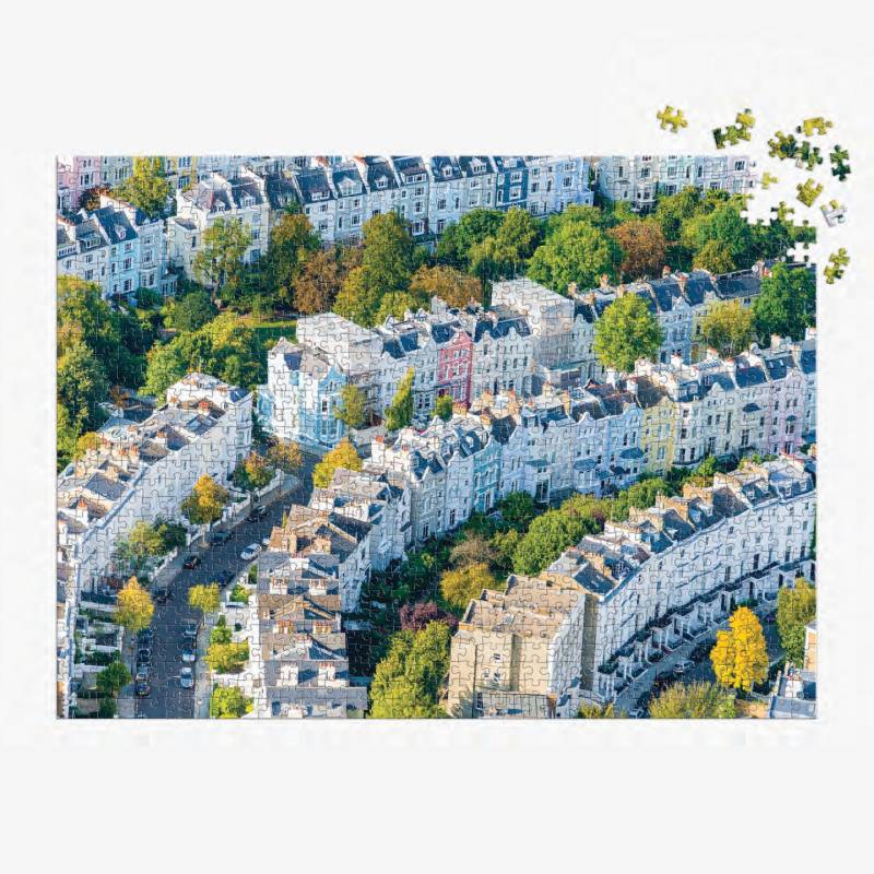 Galison Gray Malin - 1000 Teile Puzzle - Notting Hill 1000 Teile Puzzle Galison-38057 von Galison