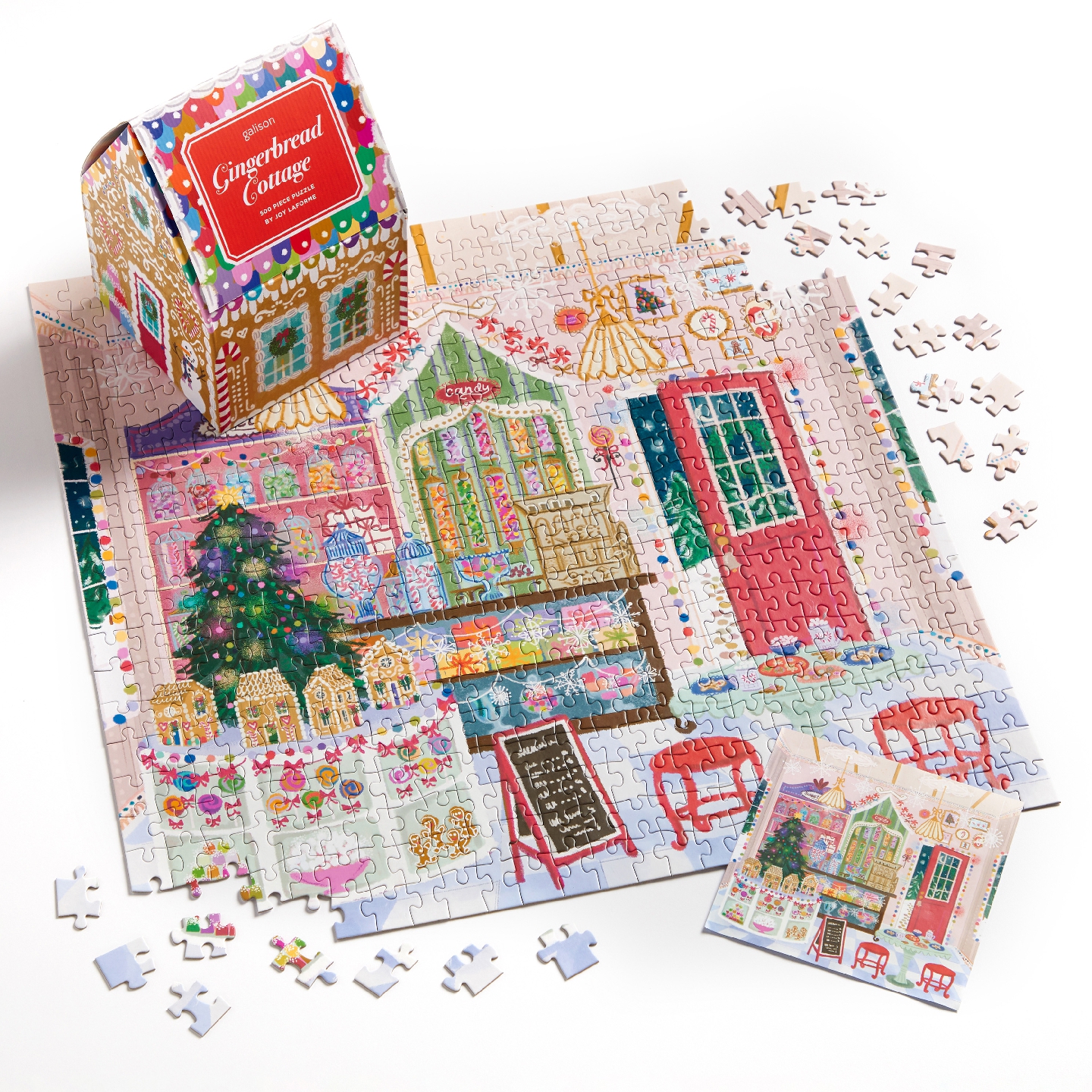 Galison Lebkuchenhäuschen - Joy Laforme - 500 Teile Puzzle in einem Haus 500 Teile Puzzle Galison-38275 von Galison