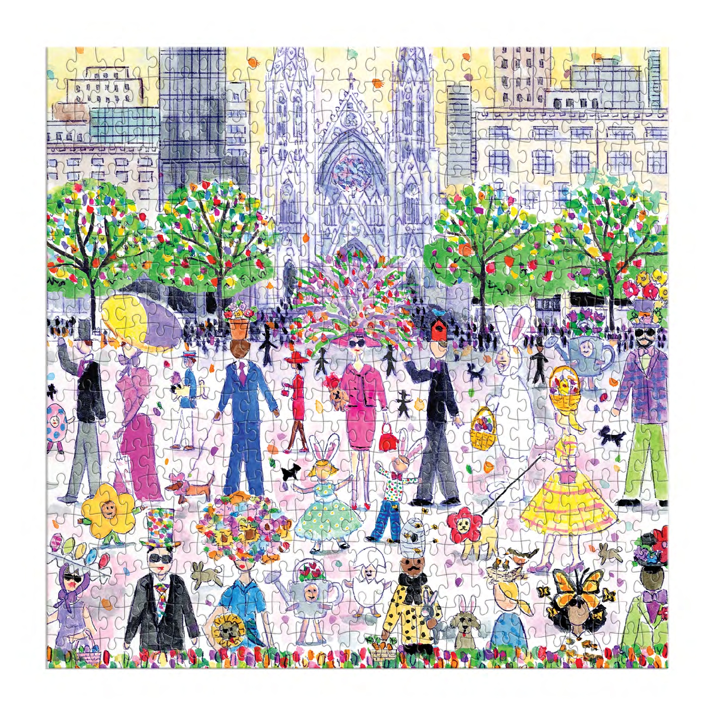 Galison Michael Storrings Osterparade 500 Teile Puzzle 500 Teile Puzzle Galison-38186 von Galison