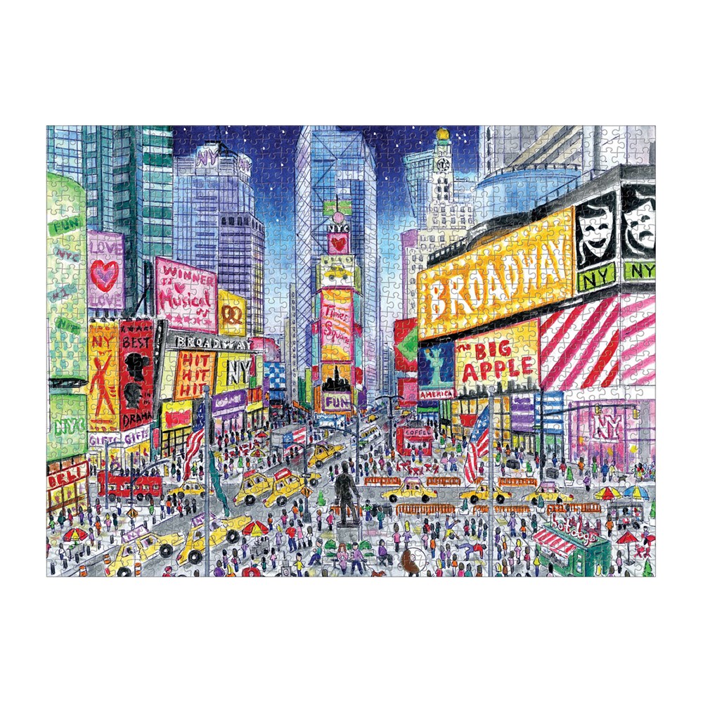 Galison Times Square - 1000 Piece Puzzle 1000 Teile Puzzle Galison-36707 von Galison