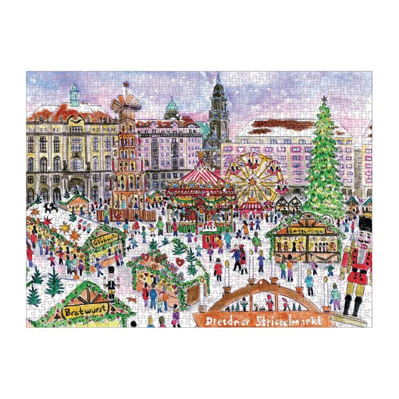 Galison Weihnachtsmarkt - 1000 Teile Puzzle 1000 Teile Puzzle Galison-36676 von Galison