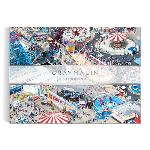 Galison 9780735380561 Gray Malin 1000 Piece Coney Island Puzzle, [Gemischt] von Galison