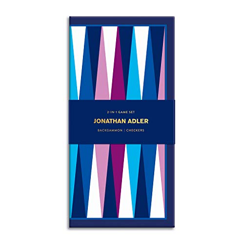 Jonathan Adler 2-in-1 Travel Game Set von Galison