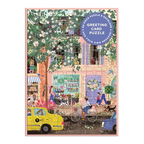 Galison Joy Laforme Spring Street Greeting Card Puzzle von Galison