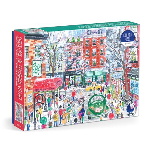 Michael Storrings Christmas in Greenwich Village: 1000 Piece Puzzle Michael Storrings Christmas in Greenwich Village: 1000 Piece Puzzle von Galison