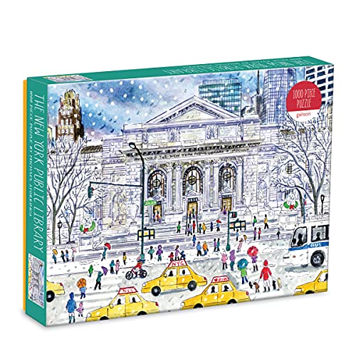 Michael Storrings New York Public Library 1000 Pc Puzzle: 1000 Piece Puzzle von Galison