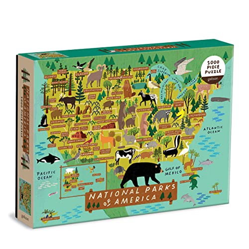 National Parks of America Puzzle: 1000 Piece von Galison